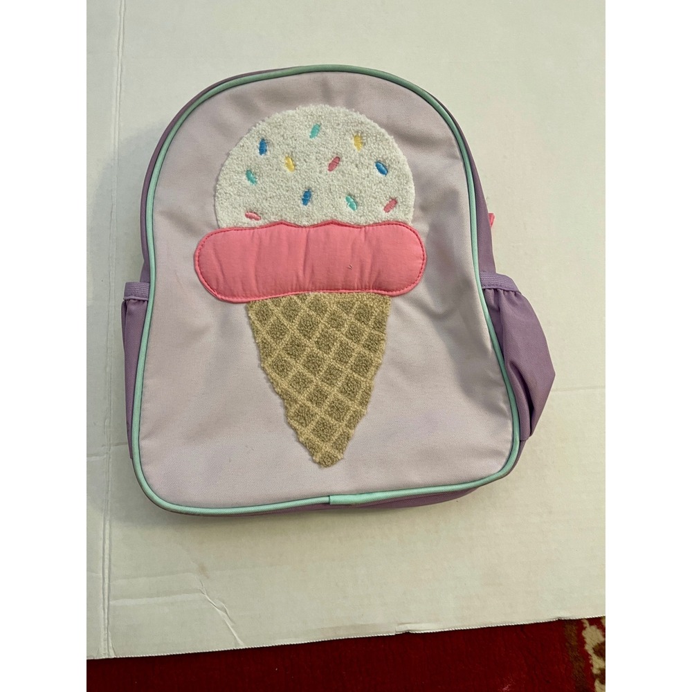 Pottery Barn Kids Little Critters Ice Cream Cone Sundae Backpack Excellent